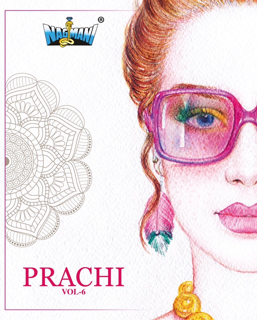 Nagmani Prachi Vol 6 Series 6001-6012 Printed Pure Cotton Suit