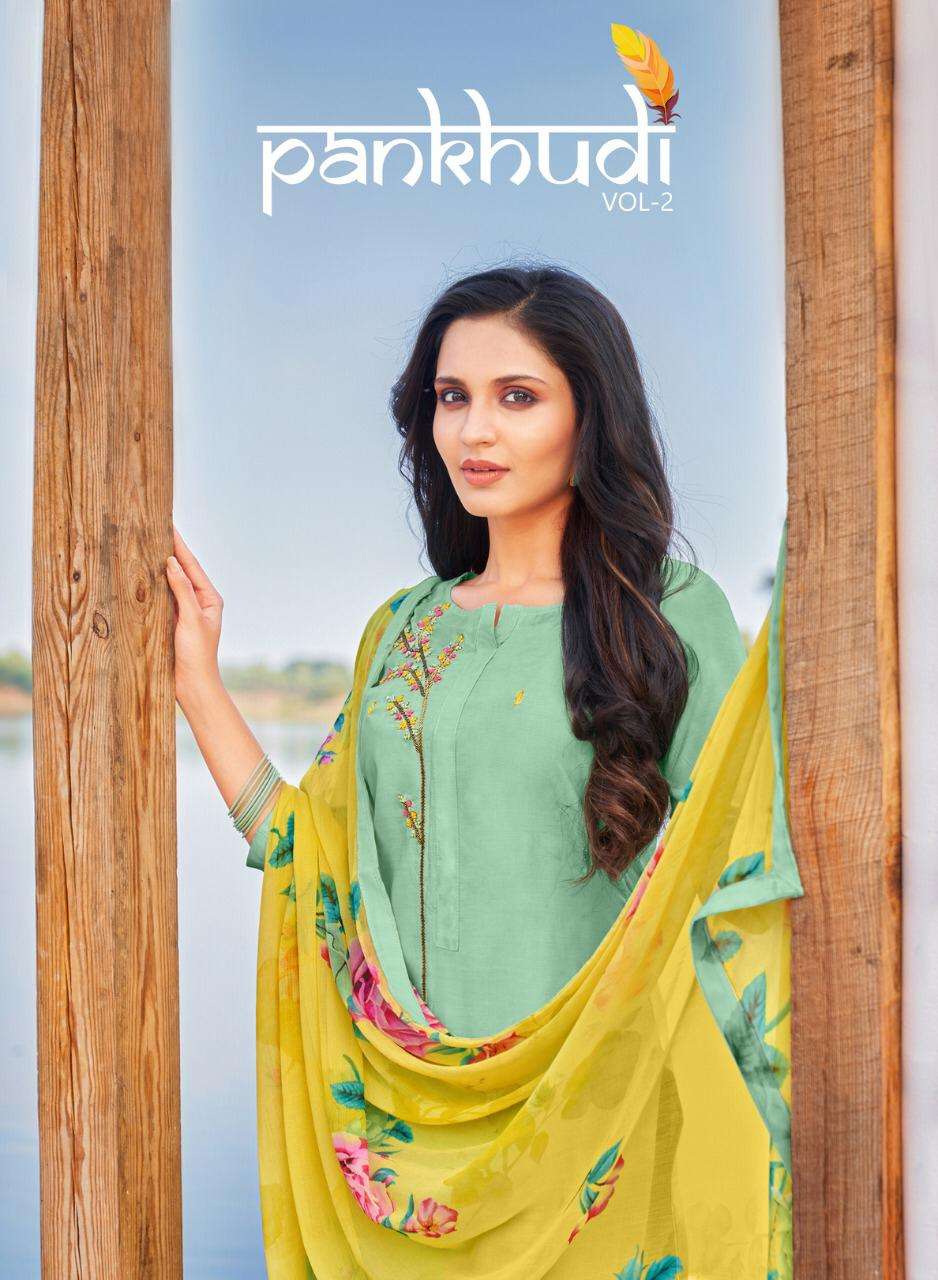 Panghat Nx Pankhudi Vol 2 Salwar Suit Wholesale Catalog 12 Pcs
