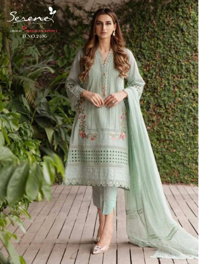 Lawn Cambric Heavy Embroidery Salwar Suit Wholesale