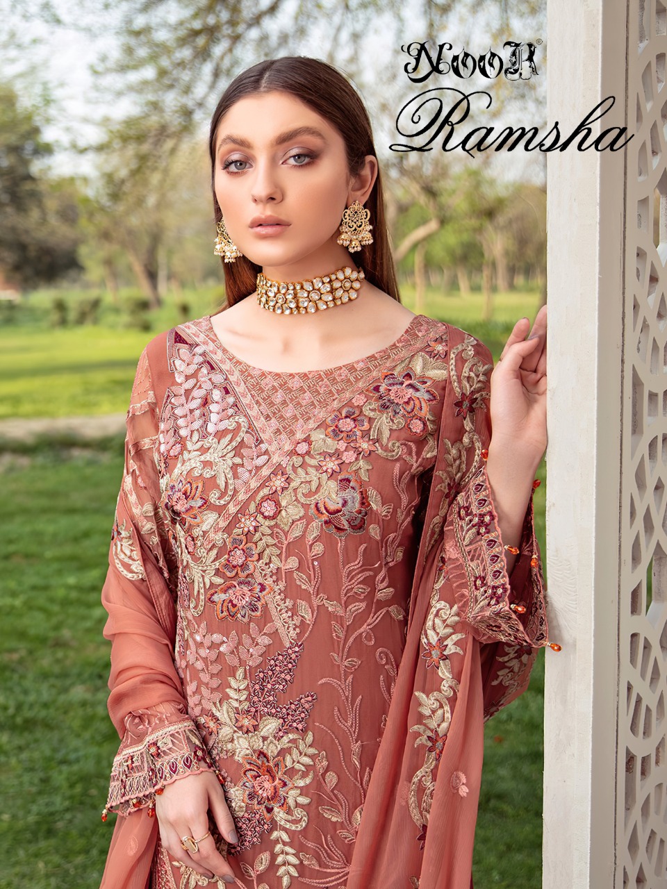 Noor Presnets Ramsha Vol-5 Pakistani Suit Wholesale Rate At Saidharanx