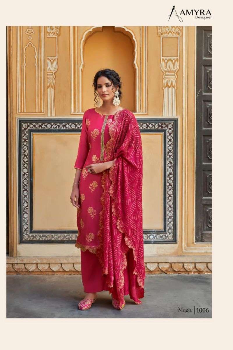 Aamyra Designers Magic Vol 2 Designer Dress Materials In Wholesale Rate At Saidharanx