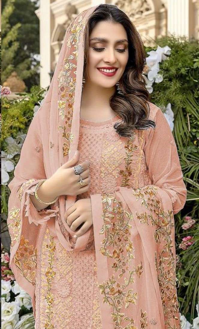 Rinaz Fashion Present Rinaz D.no 1310 A To 1310 D Series Georgette Pakistani Salwar Suits In Wholesale Price At Saidharanx