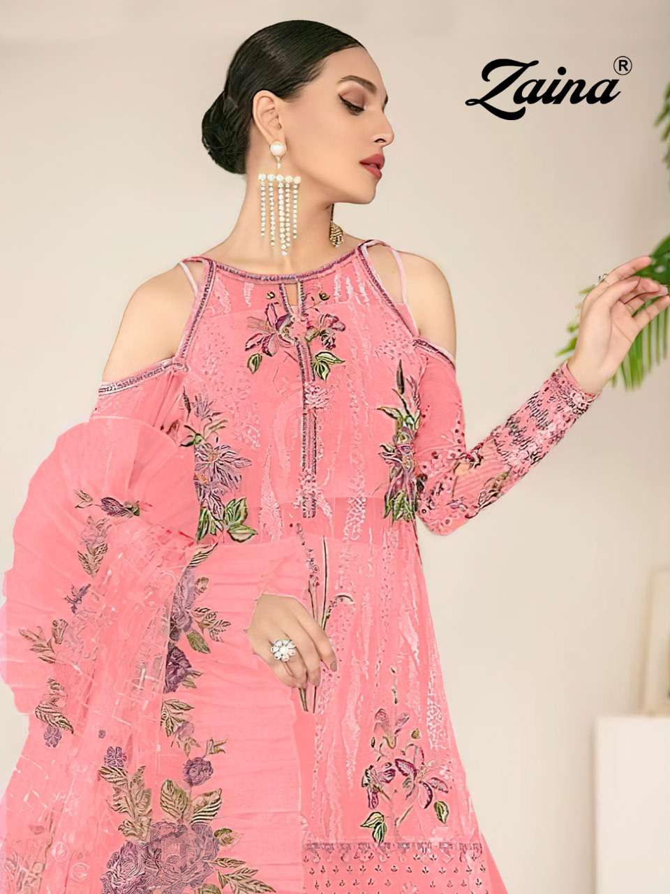 Priyam Fashion Presents Zaina D. No P-574-a To P-574-d Premium Catalog Collection At Saidharanx At Saidharanx
