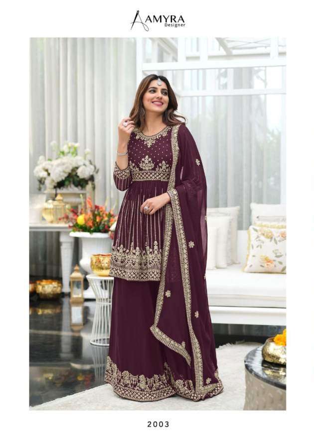 Amyra Zarkash Vol 2 Exclusive Wear Designer Salwar Kameez Catalog Wholesale Rate In Surat-SaiDharaNx 