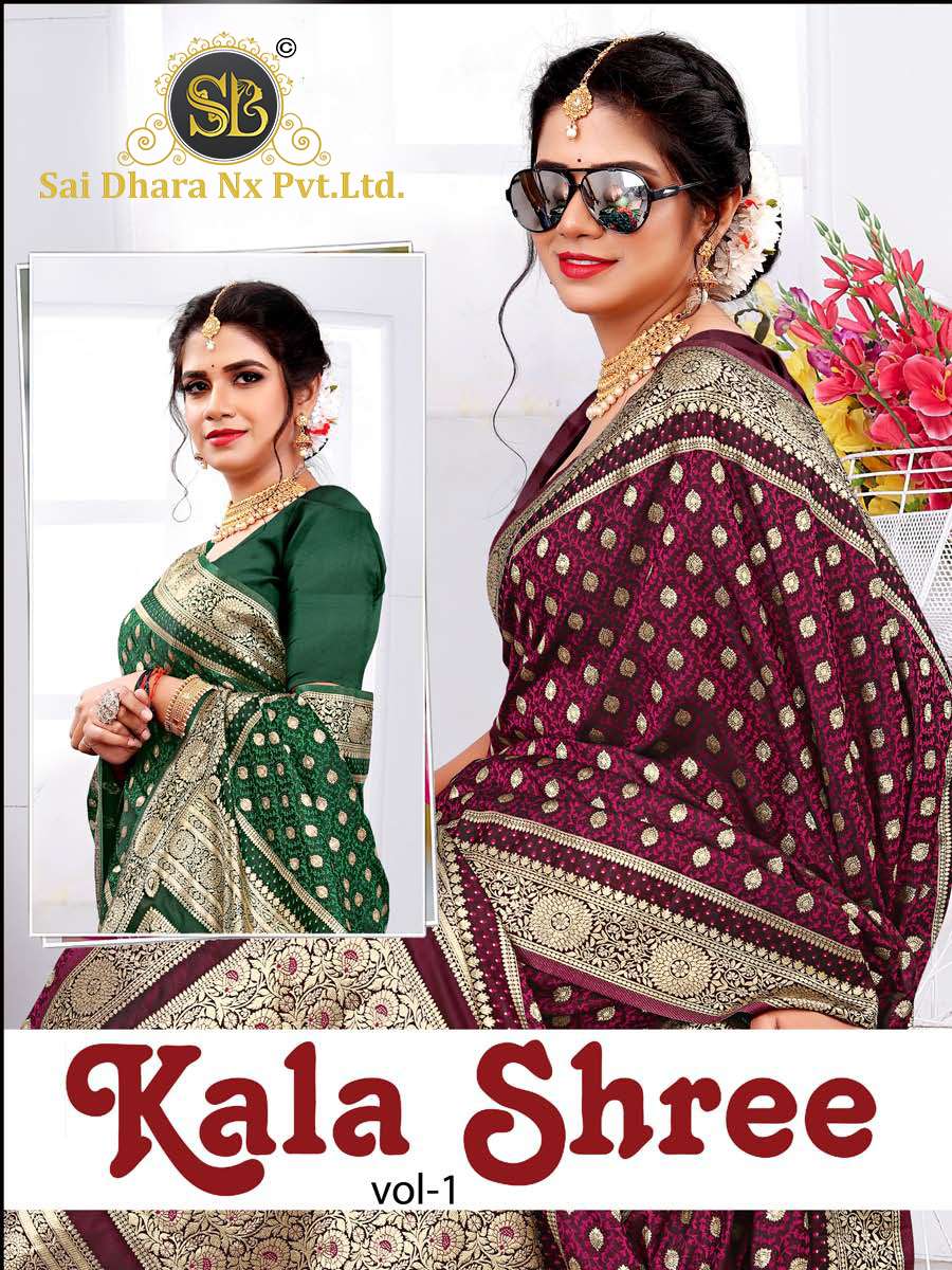 Silver Zari With Banarasi Silk Saree Wholesale Rate In Surat - SaiDharaNx 