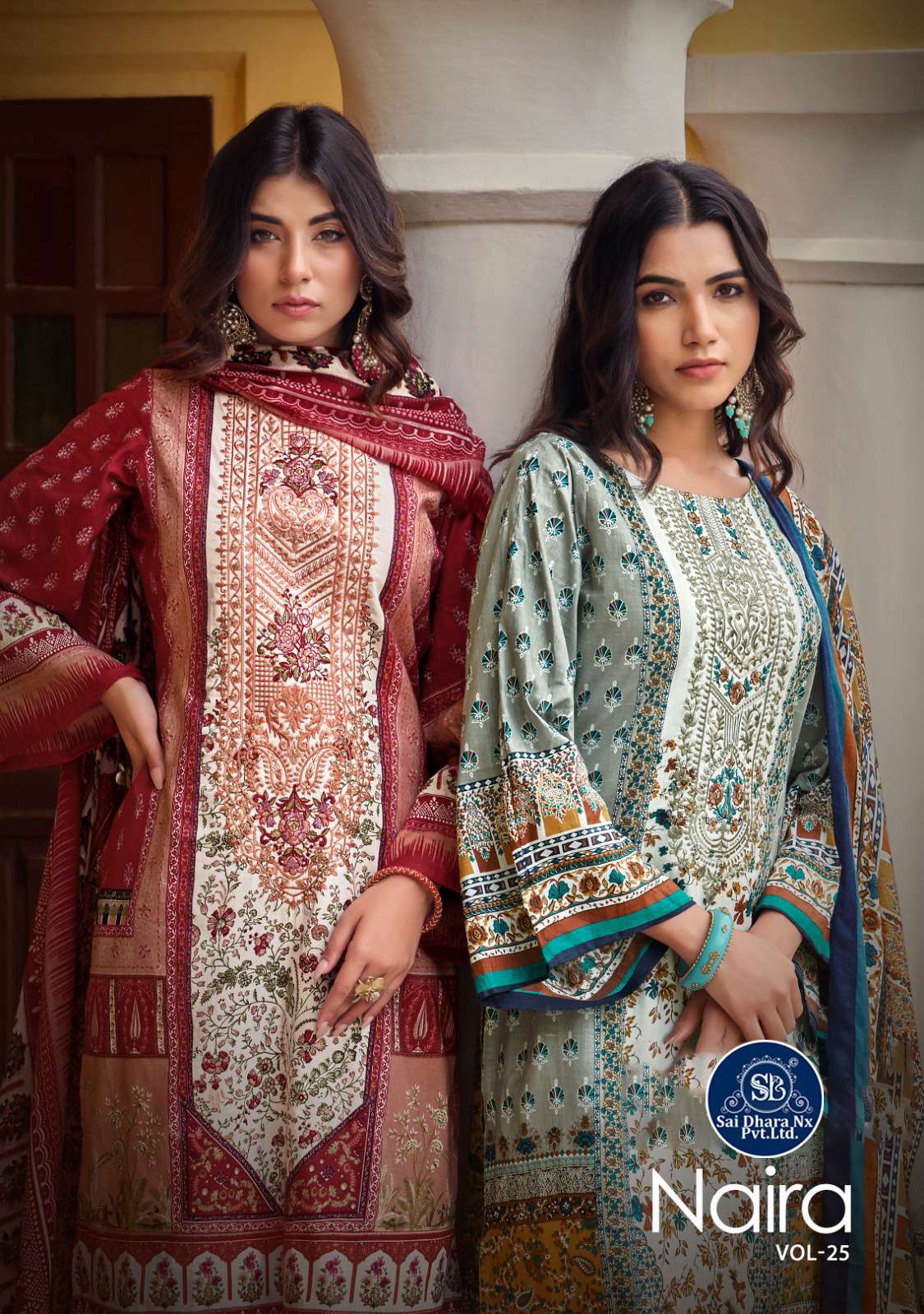 Unstitched Pink Cotton Pakistani Dress Material Salwar Suits – Stilento