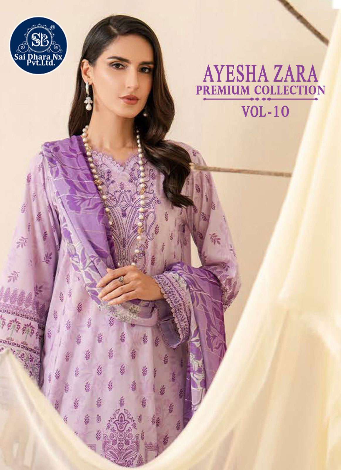 SHREE FABRIC PRESENTS PURE COTTON PRINT WITH EXCLUSIVE EMBROIDERY 3 PIECE SUIT PAKISTANI DRESS MATERIAL  WHOLESALE SHOP IN SURAT - SaiDharaNx