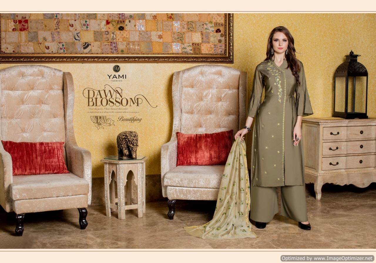 Presenting Beautiful Collection Of 6 Pcs With  Full Stitched Designer Kurtis,kurti And Pallazo,yami Fashion.