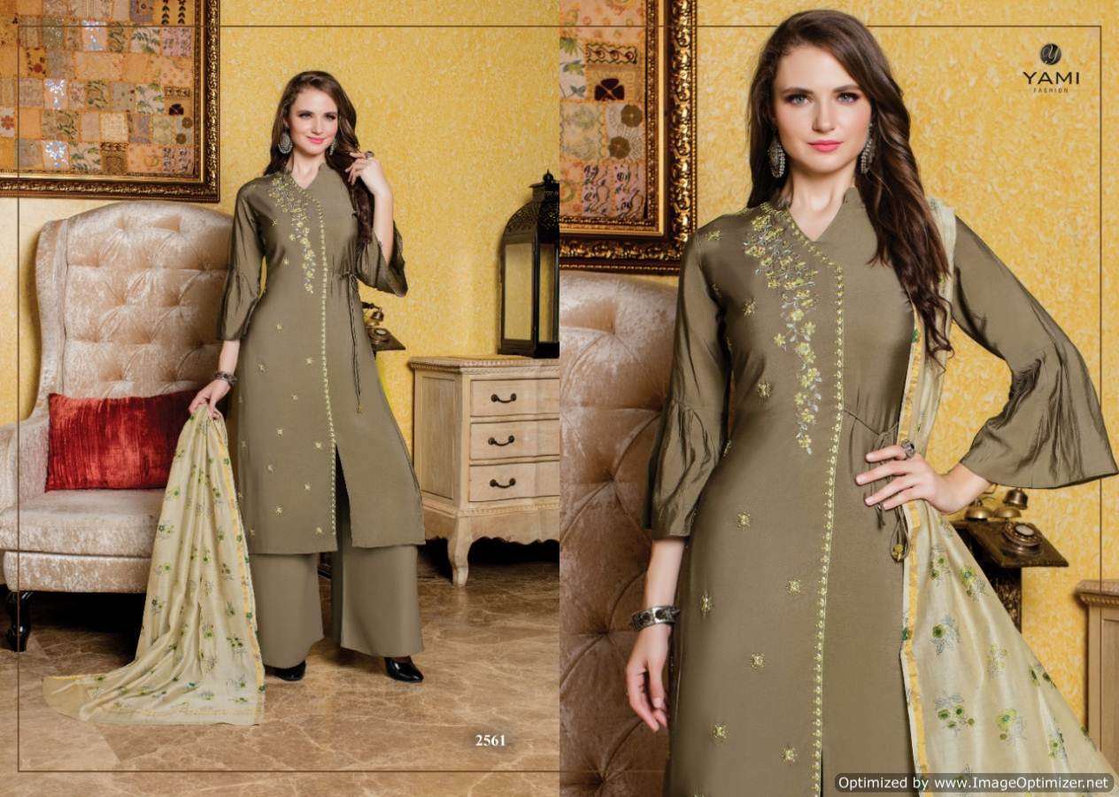 Presenting Beautiful Collection Of 6 Pcs With  Full Stitched Designer Kurtis,kurti And Pallazo,yami Fashion.