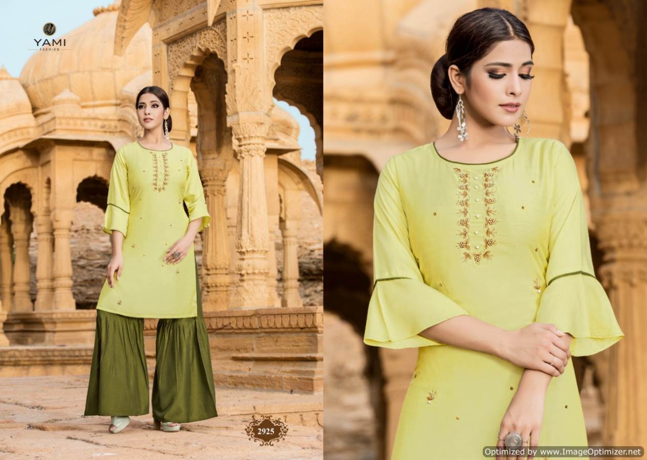 Rasam By Yami Fashion Chanderi Muslin Kurta With Sharara Online Store