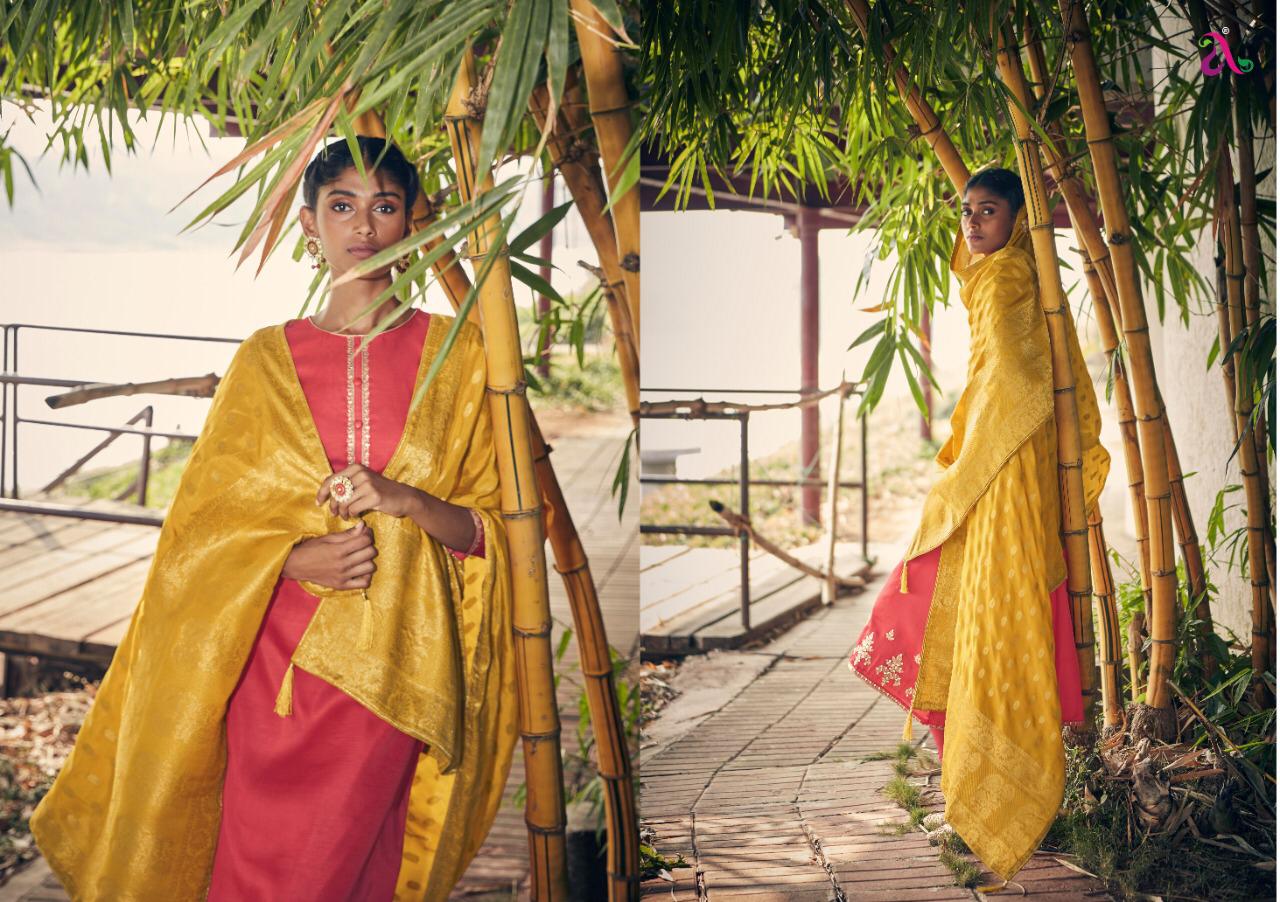 Angroop Plus Tussar Silk Classical Designer Suits