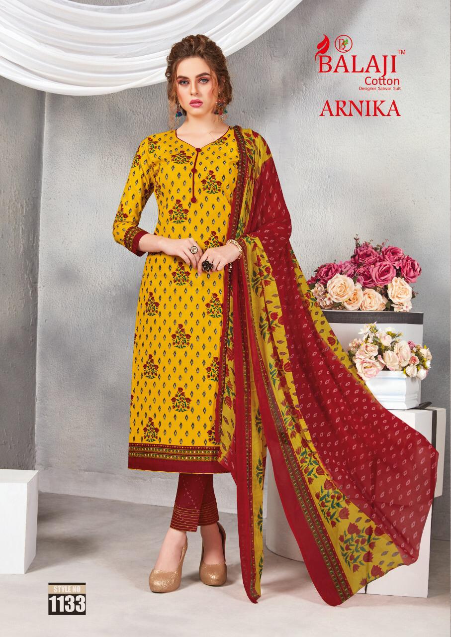 Arnika Vol 9 Balaji Cotton Suits Manufacturer 16 Pcs
