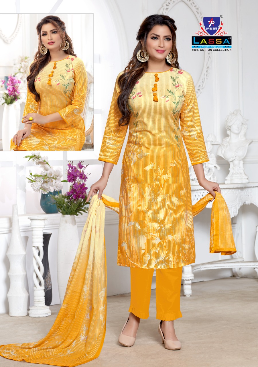 Lassa Bombay Karachi Cotton Vol 4 Exclusive Cotton Daily Wear Dress Material Collection