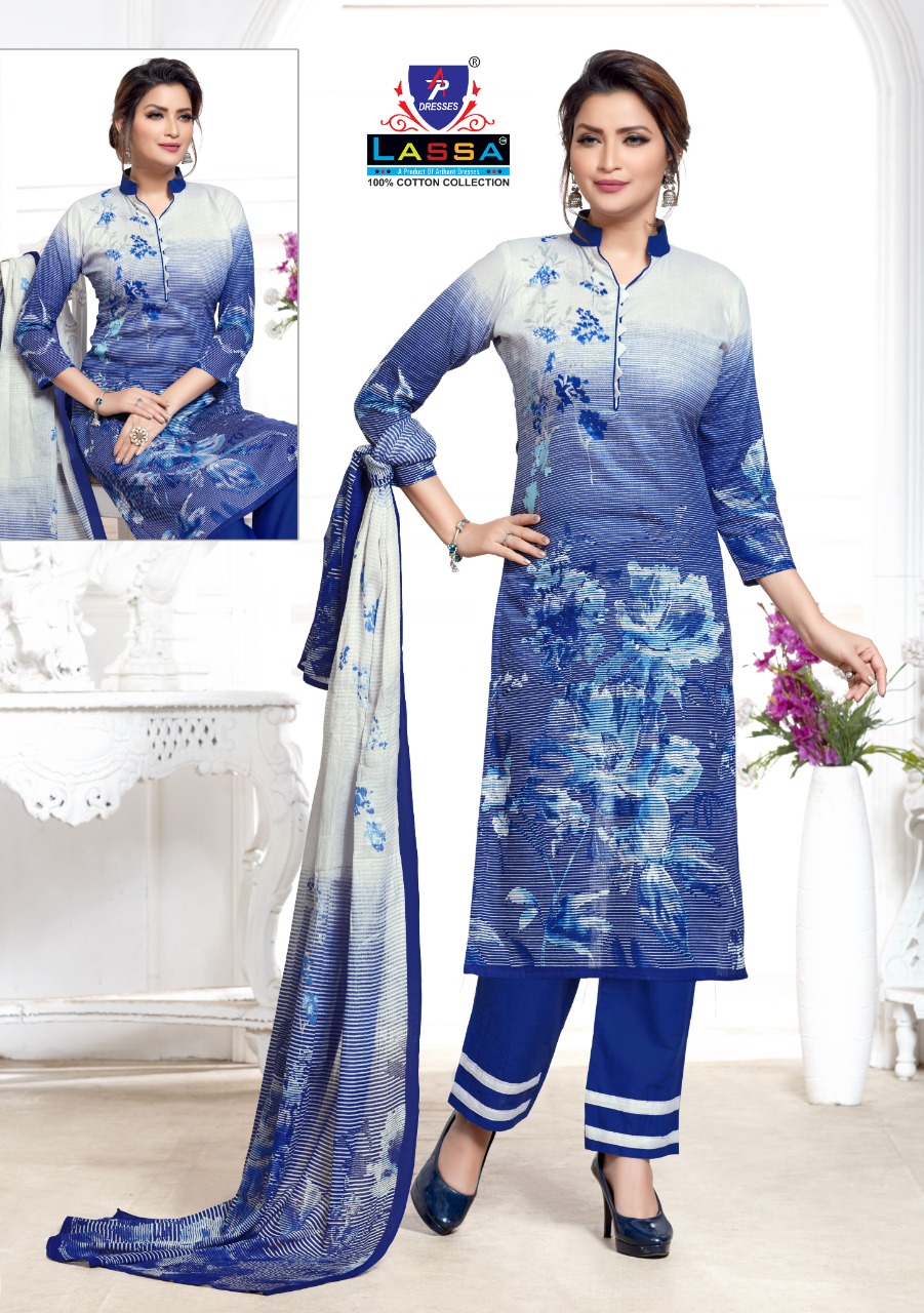 Lassa Bombay Karachi Cotton Vol 4 Exclusive Cotton Daily Wear Dress Material Collection