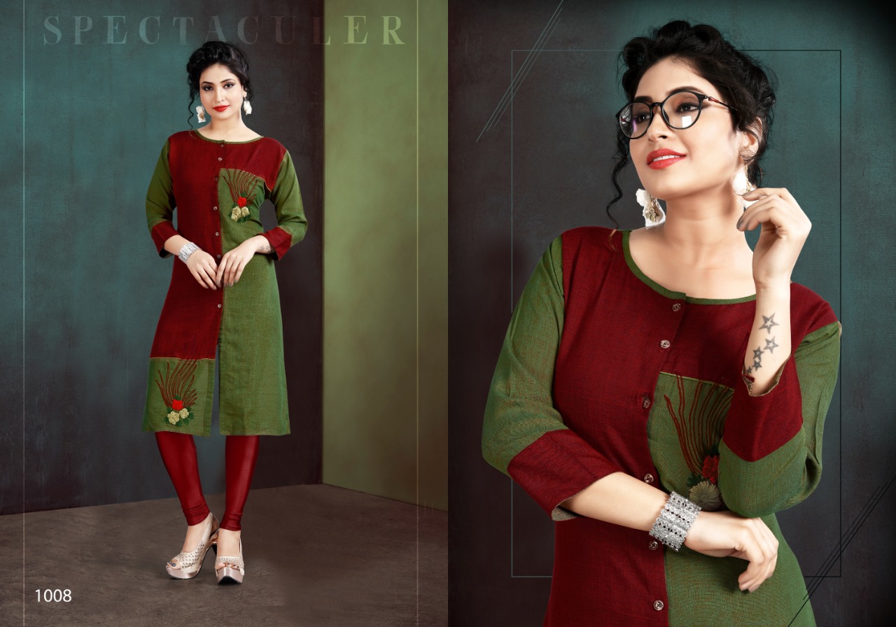 Flora Vol 2 By Amber Kurti Wholesale Price In India