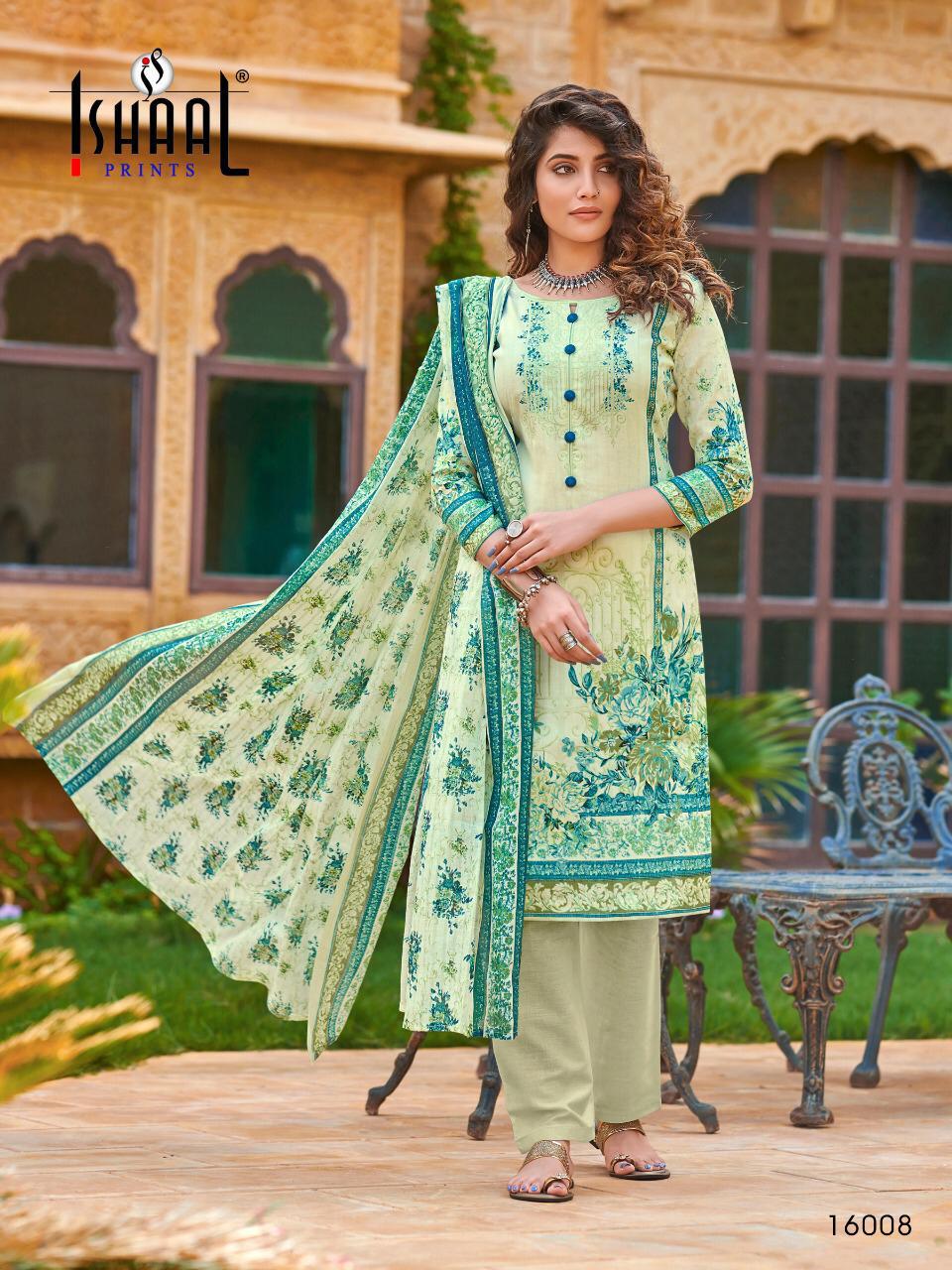 Ishaal Prints Launch Gulmohar Vol 16 Pure Lawn Salwar Suits
