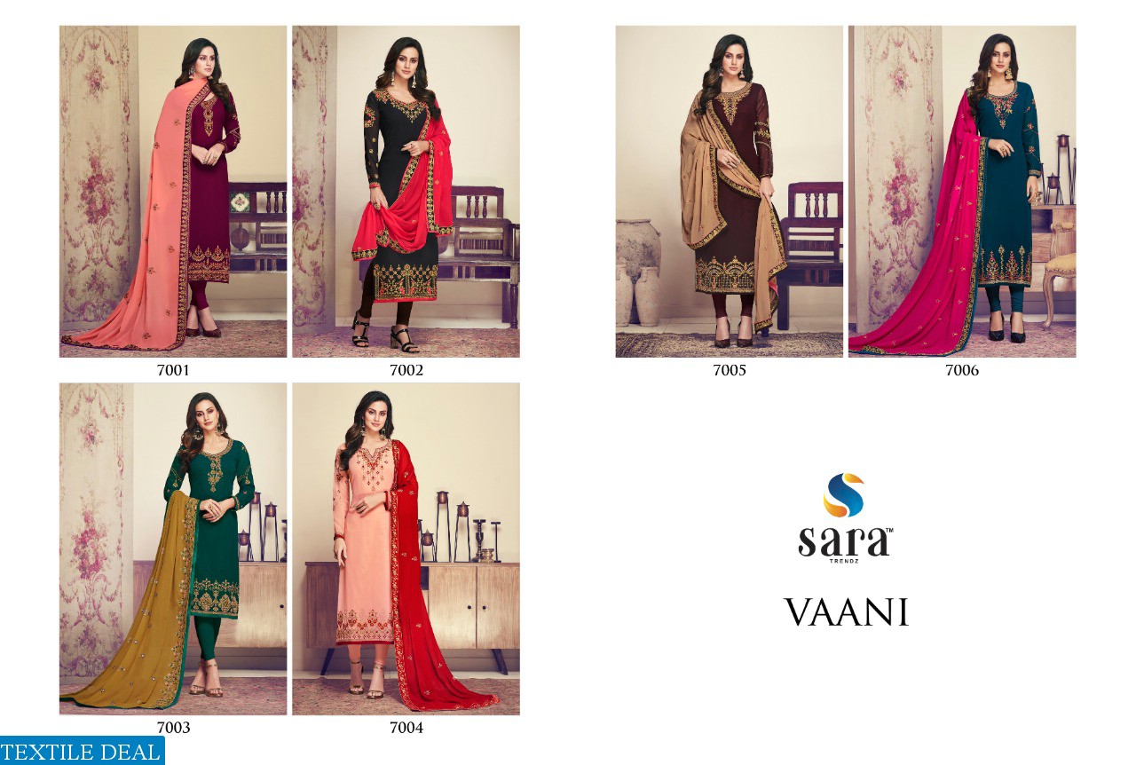 Sara Vaani Vol-1 Wholesale Straight Long Salwar Kameez
