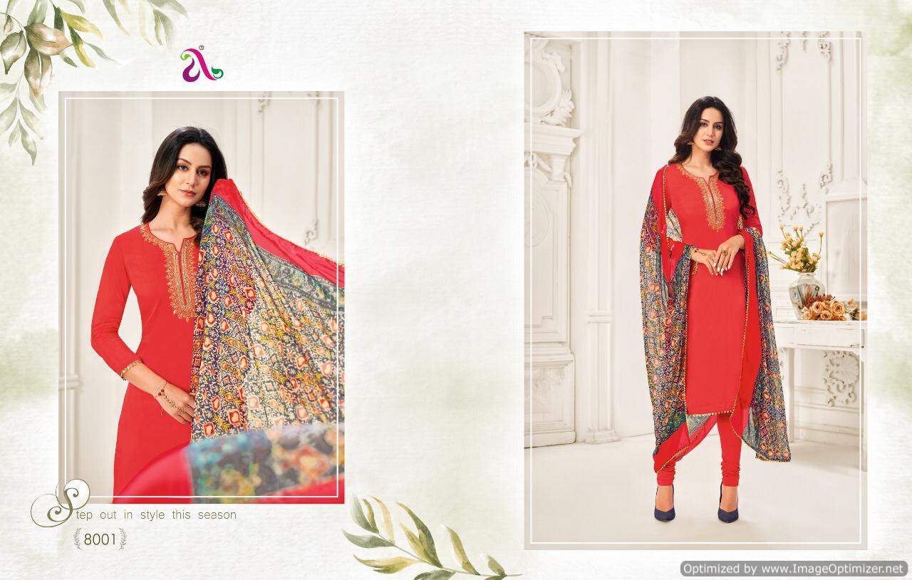 Angroop Dairy Milk 32 Chanderi Cotton Designer Dress Material