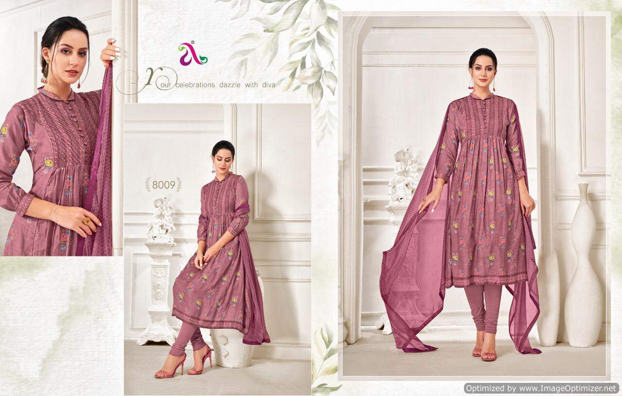 Angroop Dairy Milk 32 Chanderi Cotton Designer Dress Material