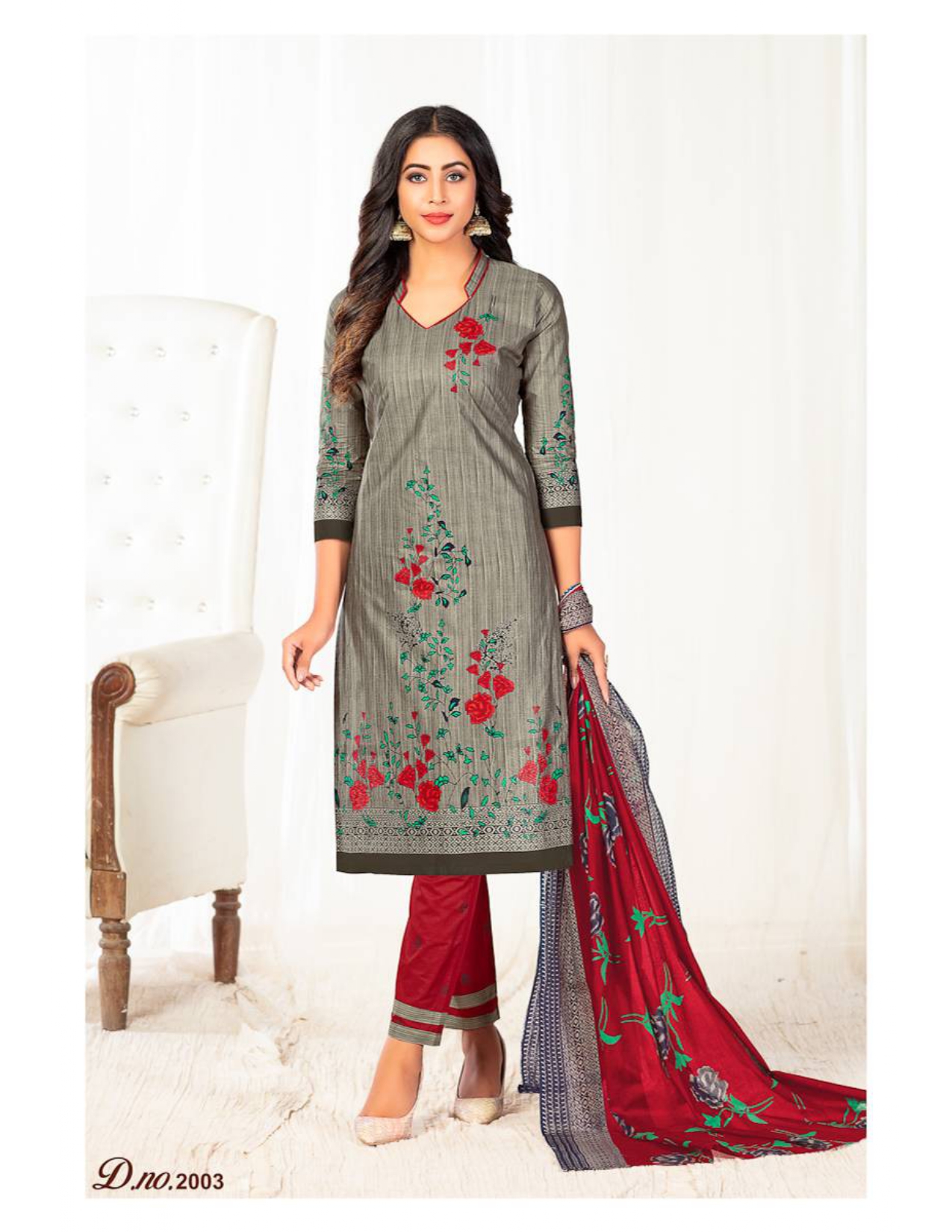 Shree Shayona Cotton Jannat Karachi Vol 1 2001-2010 Pure Cotton Suit
