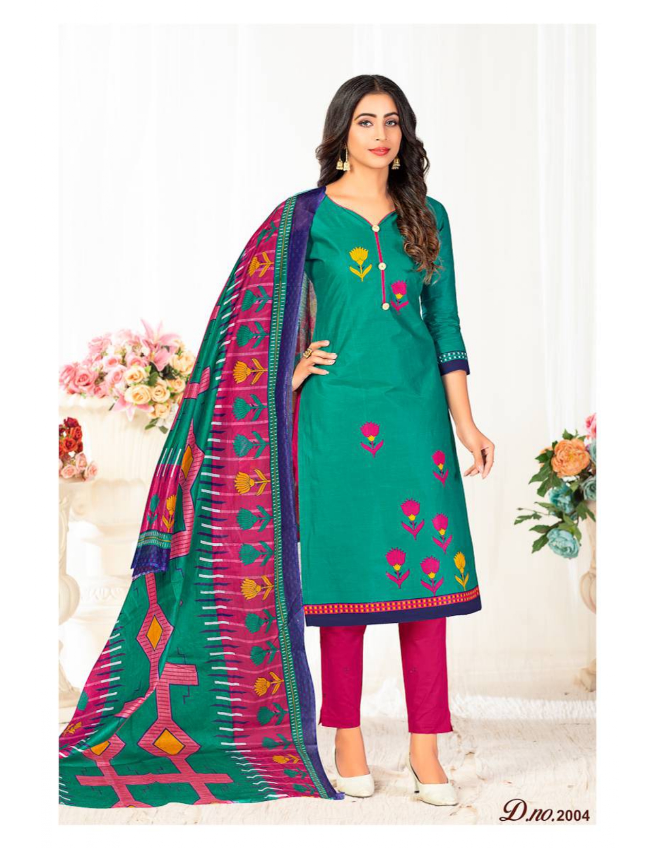 Shree Shayona Cotton Jannat Karachi Vol 1 2001-2010 Pure Cotton Suit