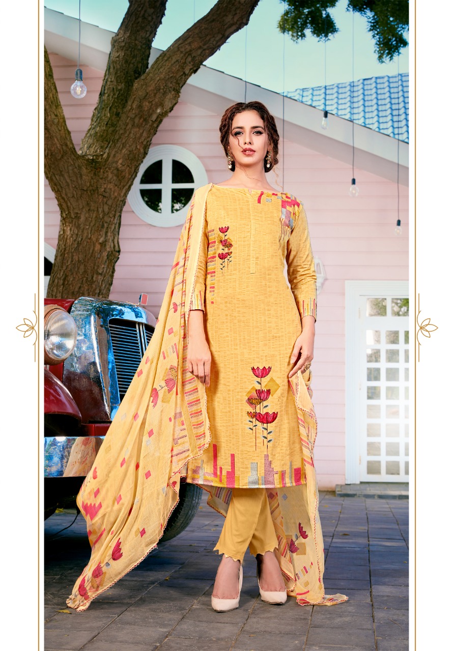 Yashika Trendz Riana Vol 4 Printed Pure Lawn Cotton Dress Material Collection At Wholesale Rate