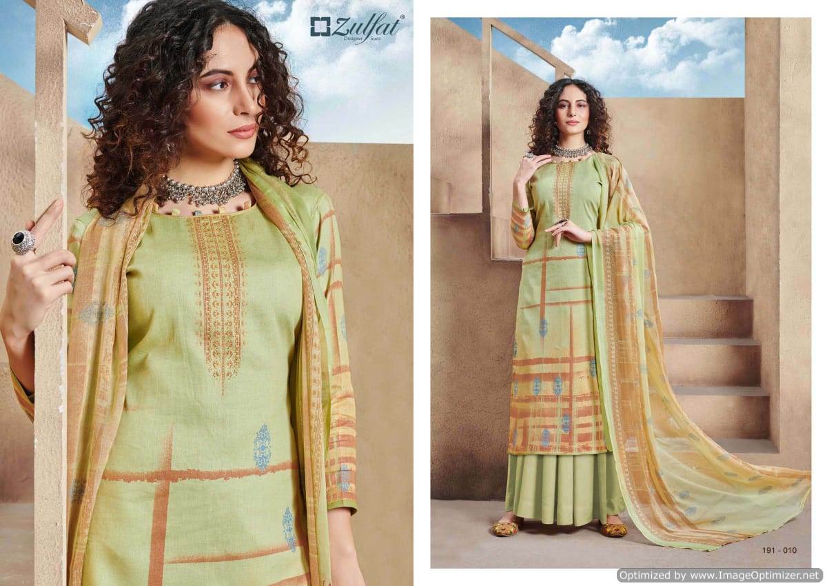 Zulfat Presents Revaa Collection Of Digital Printed Pure Jam