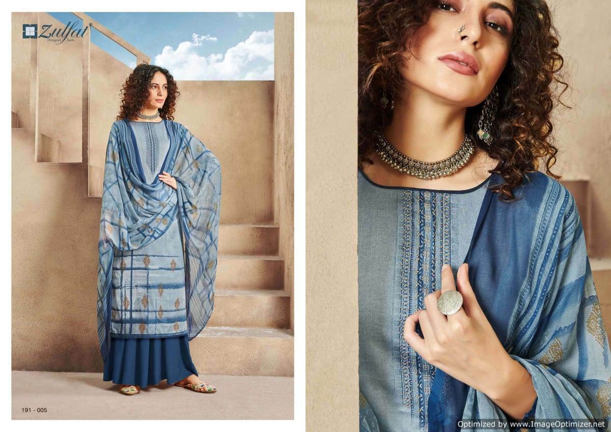 Zulfat Presents Revaa Collection Of Digital Printed Pure Jam
