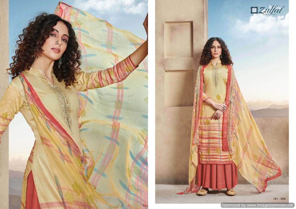 Zulfat Presents Revaa Collection Of Digital Printed Pure Jam