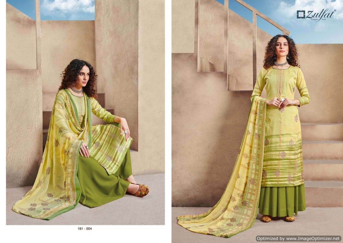 Zulfat Presents Revaa Collection Of Digital Printed Pure Jam