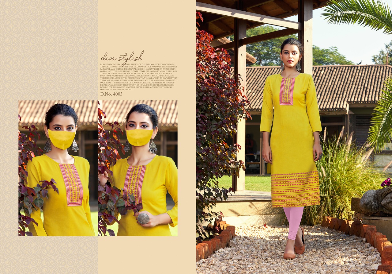 Nitisha Nx Present Chingari Vol-4 Kurti At Wholesale
