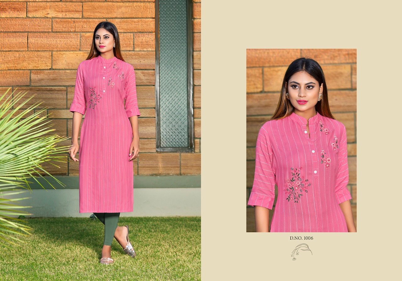 Nitisha Nx Present Vishwa New Designer Kurti Catlogue Wholesale