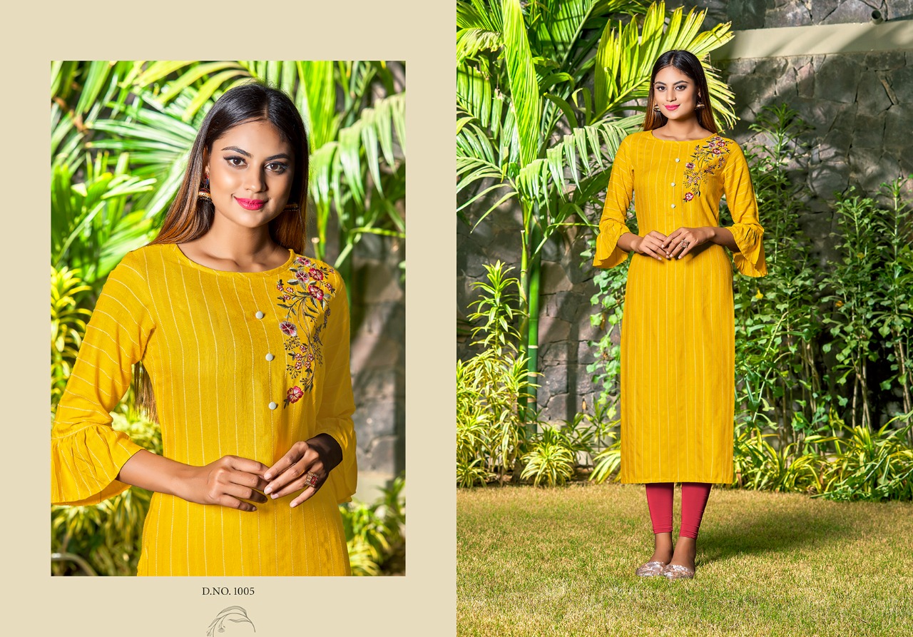 Nitisha Nx Present Vishwa New Designer Kurti Catlogue Wholesale