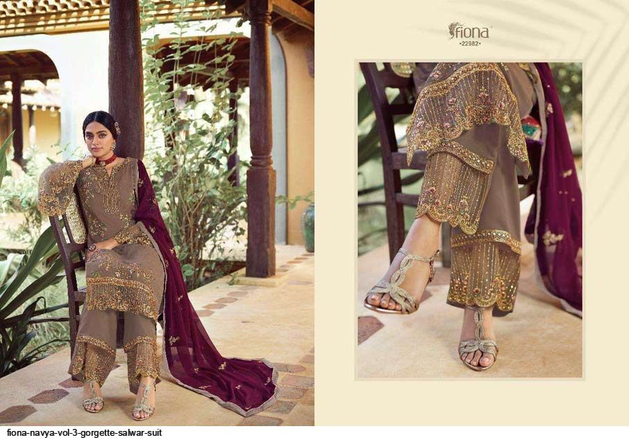 Fiona Navya Vol 3 Georgette Salwar Suit