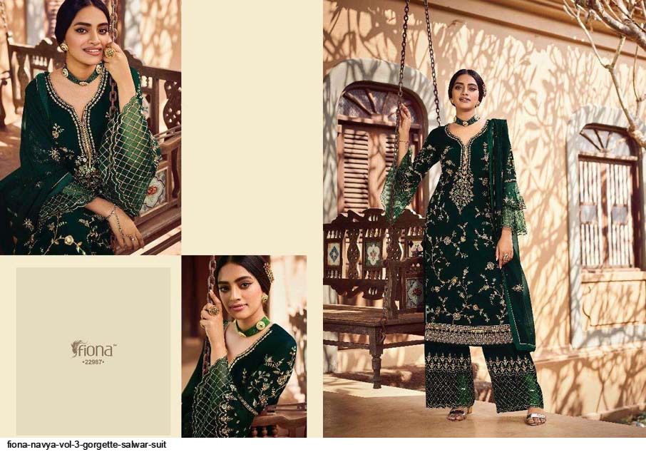 Fiona Navya Vol 3 Georgette Salwar Suit