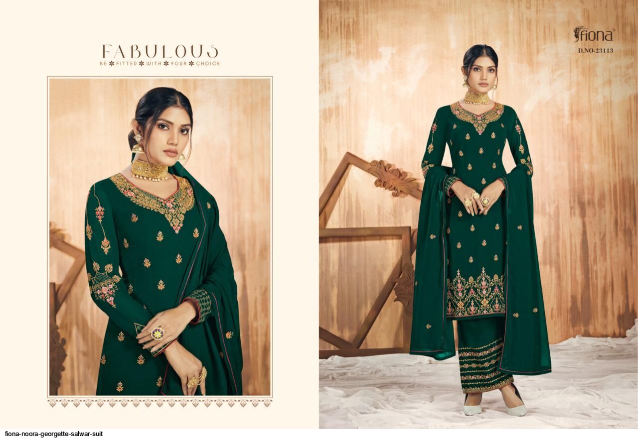 Fiona Noora Georgette Salwar Suit