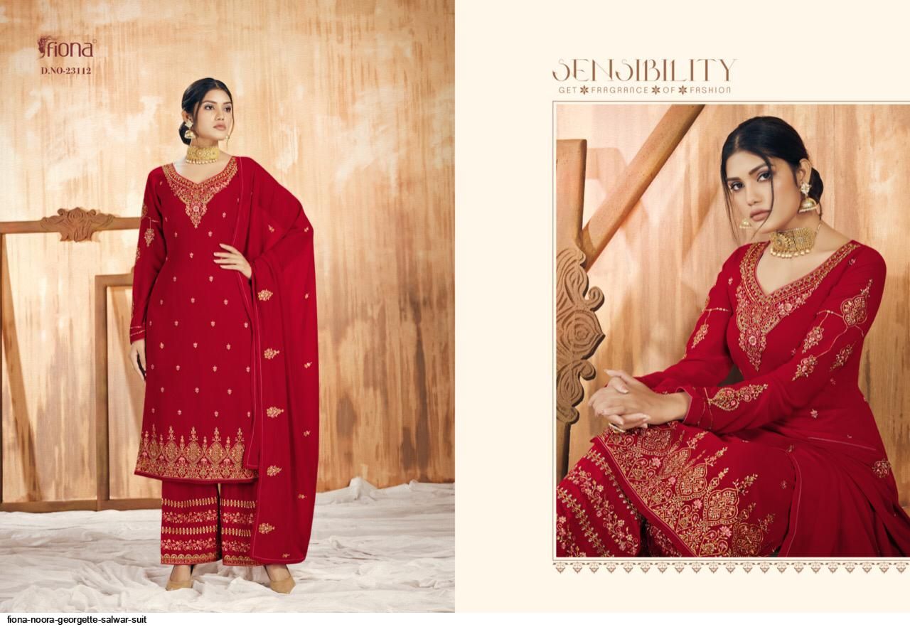 Fiona Noora Georgette Salwar Suit