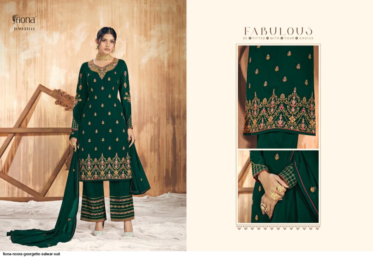 Fiona Noora Georgette Salwar Suit