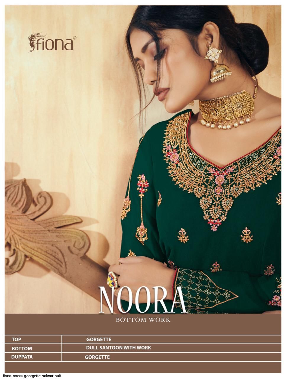 Fiona Noora Georgette Salwar Suit