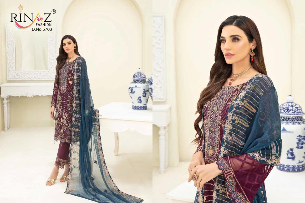 Rinaz Ramsha Vol-6 Heavy Pakistani Salwar Suits Collection