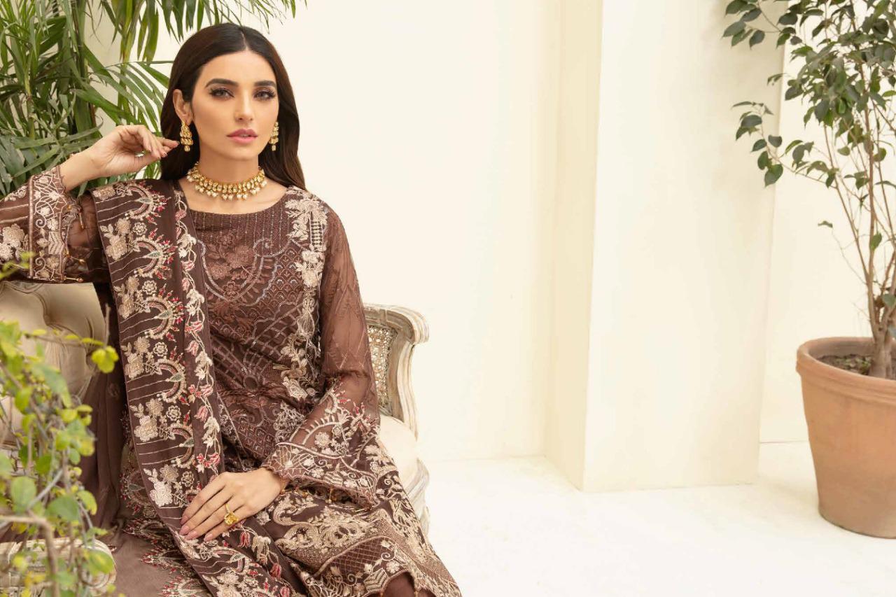 Rinaz Ramsha Vol-6 Heavy Pakistani Salwar Suits Collection