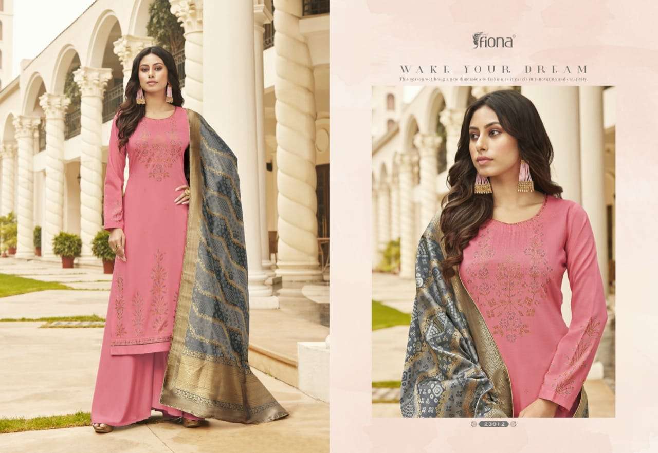 Bandhej Vol-2 By Fiona 23011 To 23017 Series Beautiful Suits Stylish Fancy Colorful Party Wear & Occasional Wear Sost Silk Work Dresses At Wholesale Price