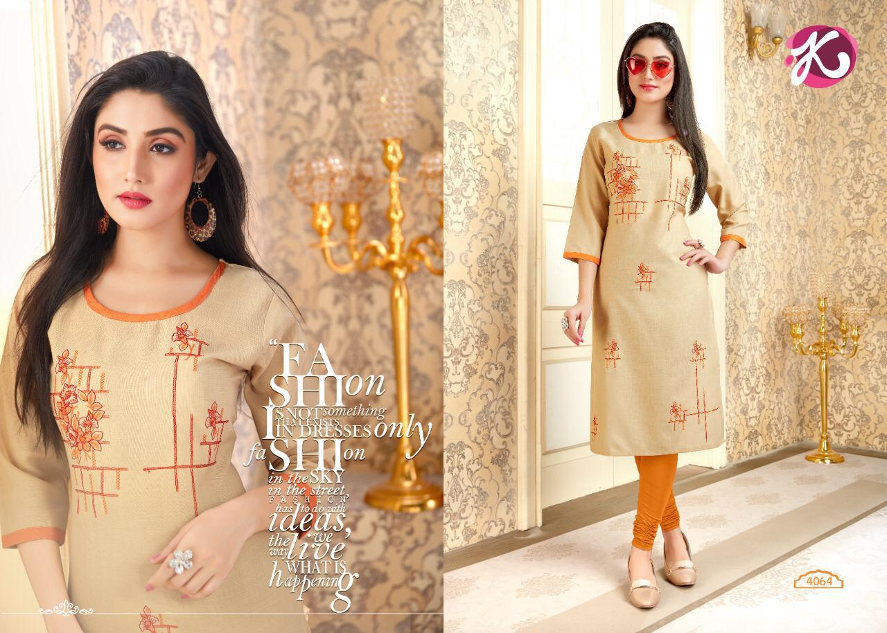 Desi Girl By Kurti Times 4059 To 4064 Series Beautiful Stylish Fancy Colorful Cotton Printed Kurtis