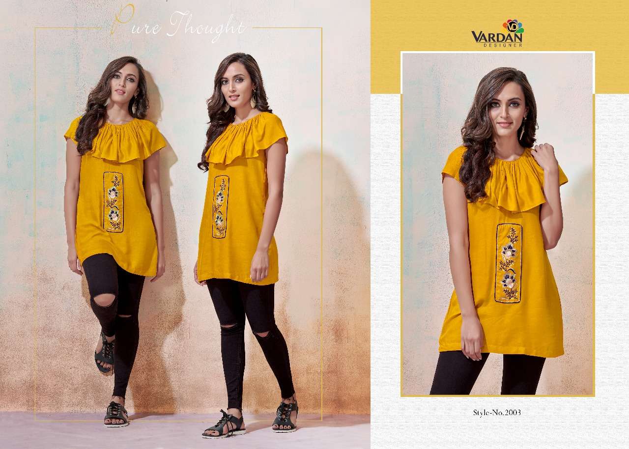 Ready To Wear 14 Kg Heavy Rayon Tops At Wholesale Price