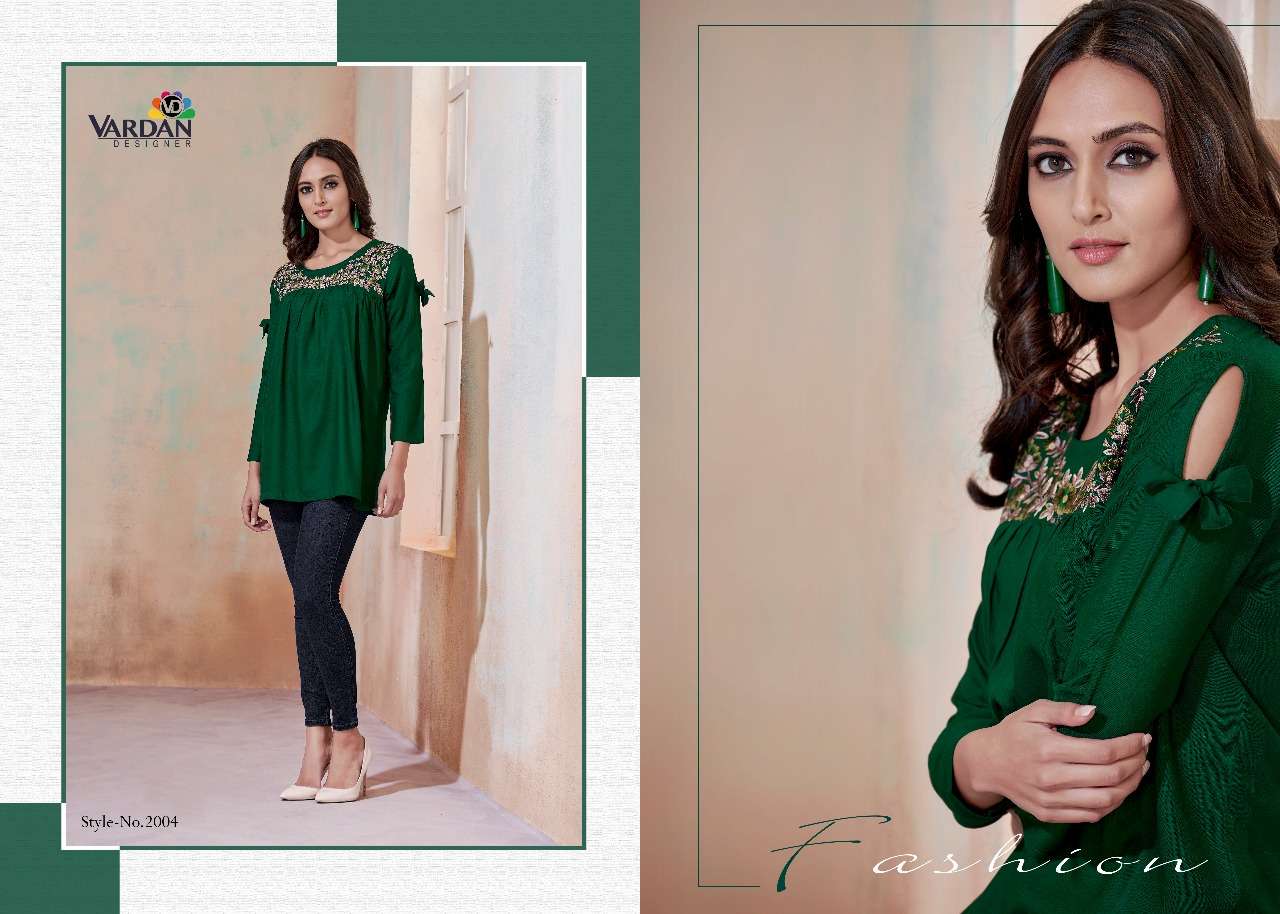 Ready To Wear 14 Kg Heavy Rayon Tops At Wholesale Price