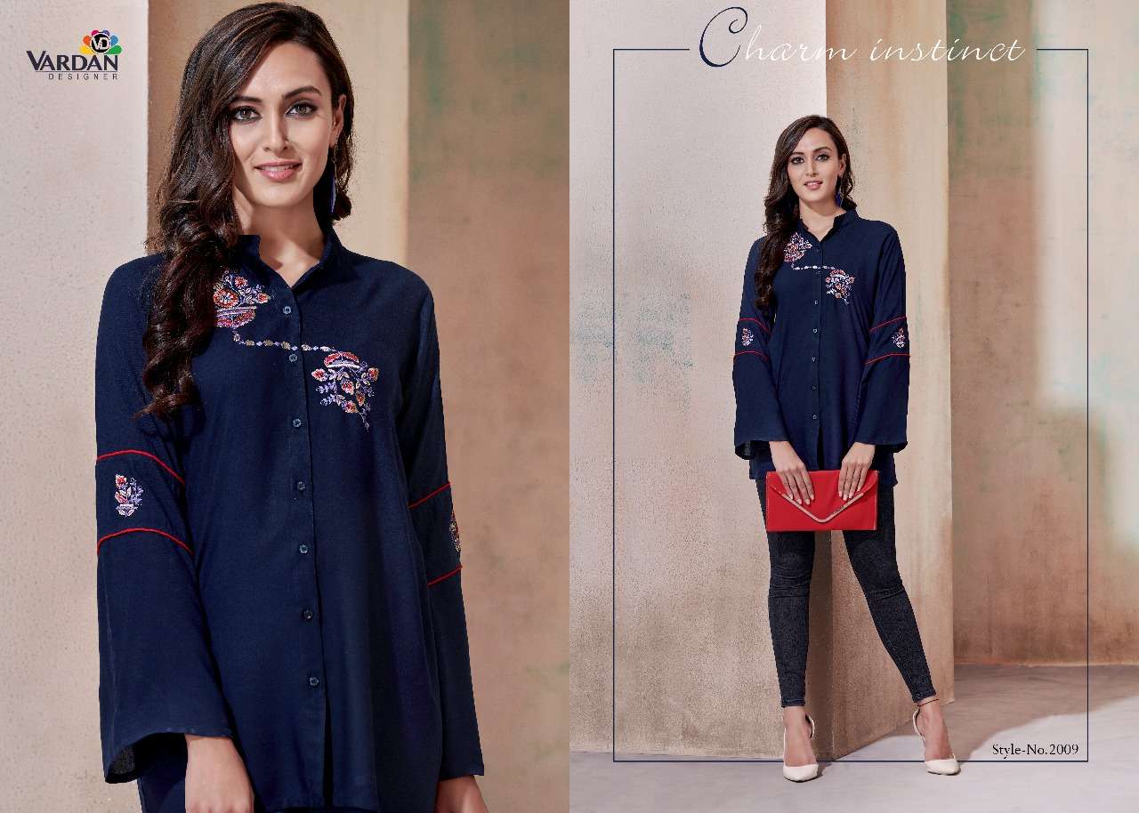 Ready To Wear 14 Kg Heavy Rayon Tops At Wholesale Price
