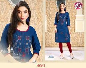 Desi Girl By Kurti Times 4059 To 4064 Series Beautiful Stylish Fancy Colorful Cotton Printed Kurtis