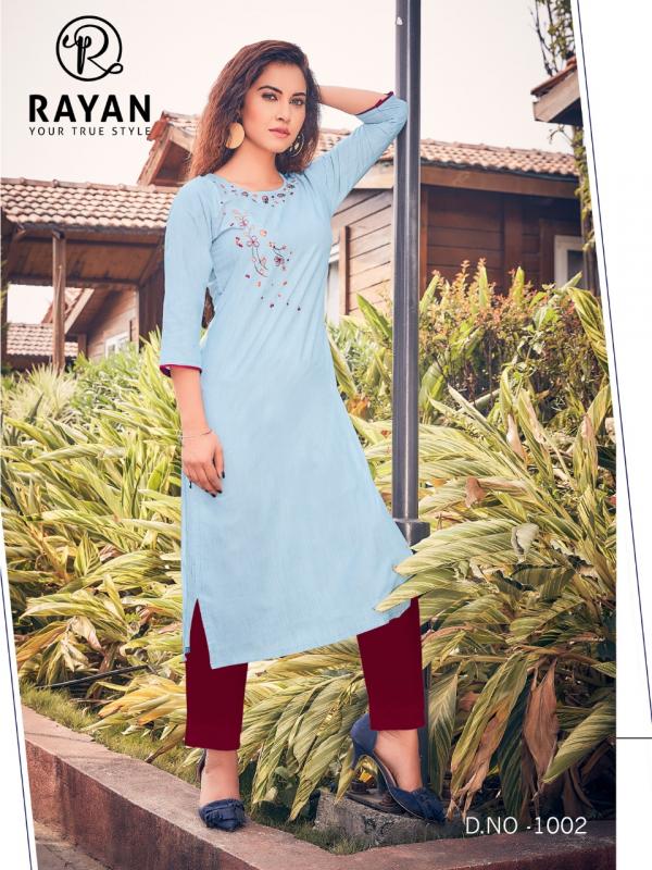 Rayan-lara-cotton-kurti-with-pant