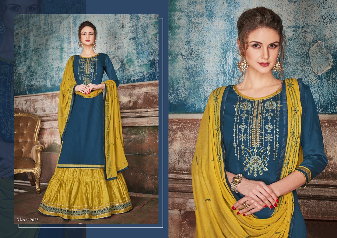 Ruby Vol-2 12021-12026 Series Party Wear Designer Salwar Kameez Collection