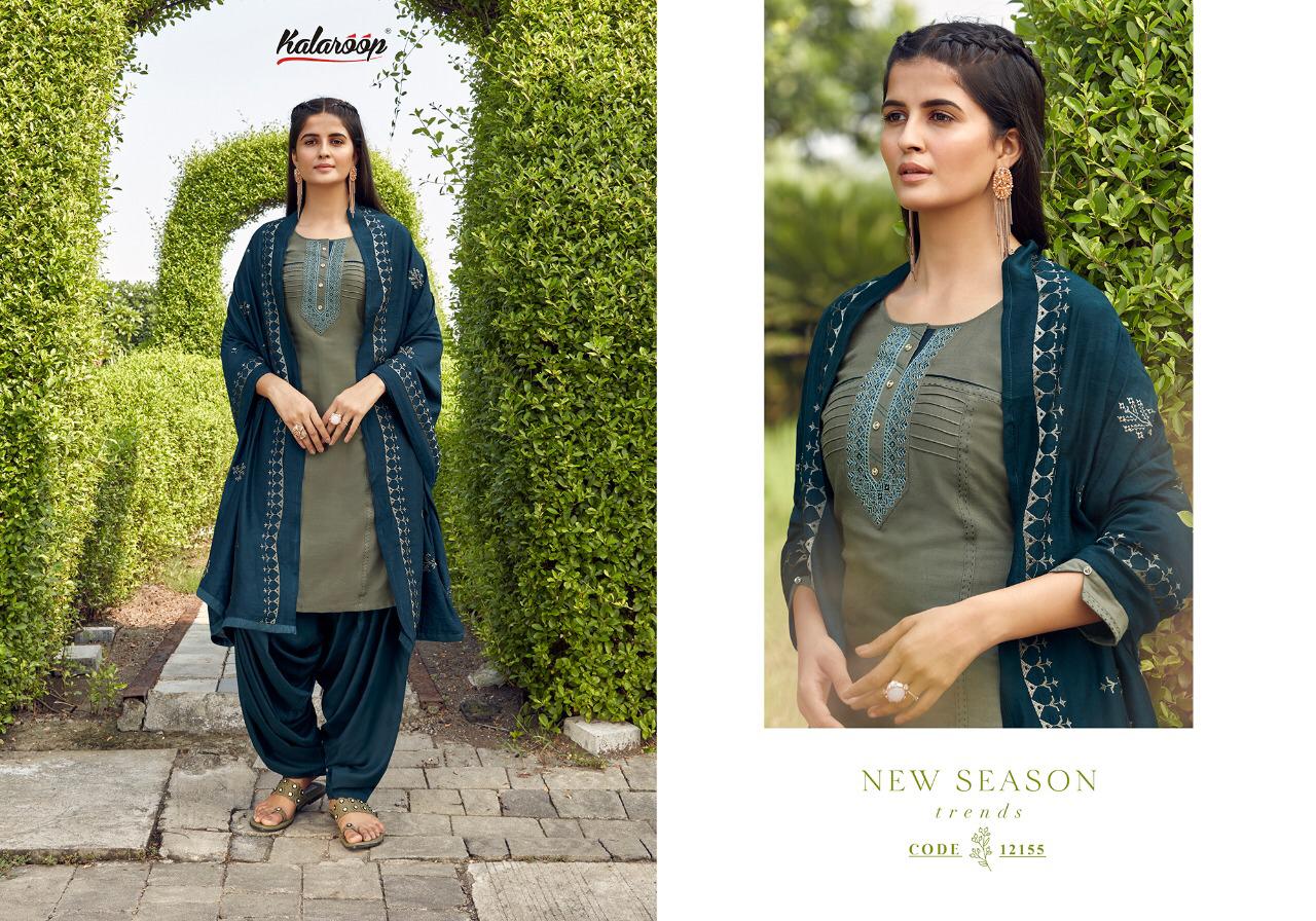 Salwar Kameez Kalaroop Presents Latest Collection Arties By Patiyala Vol-5